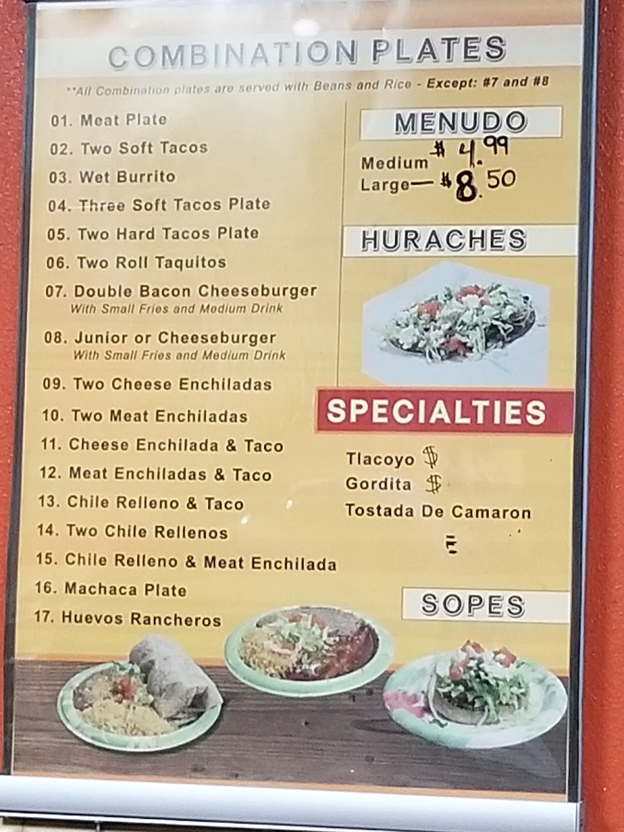 Juanito's Tacos Menu - Image 3