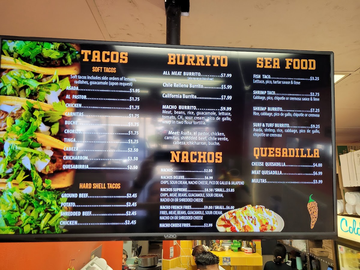 Juanito's Tacos Menu - Image 5